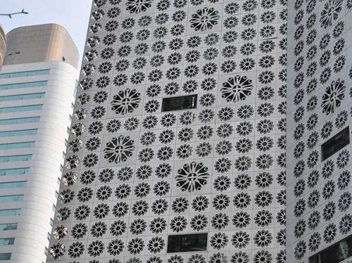 昆明雕花鋁單板建筑